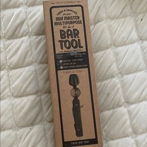Two's Company Black Multipurpose Bar Tool